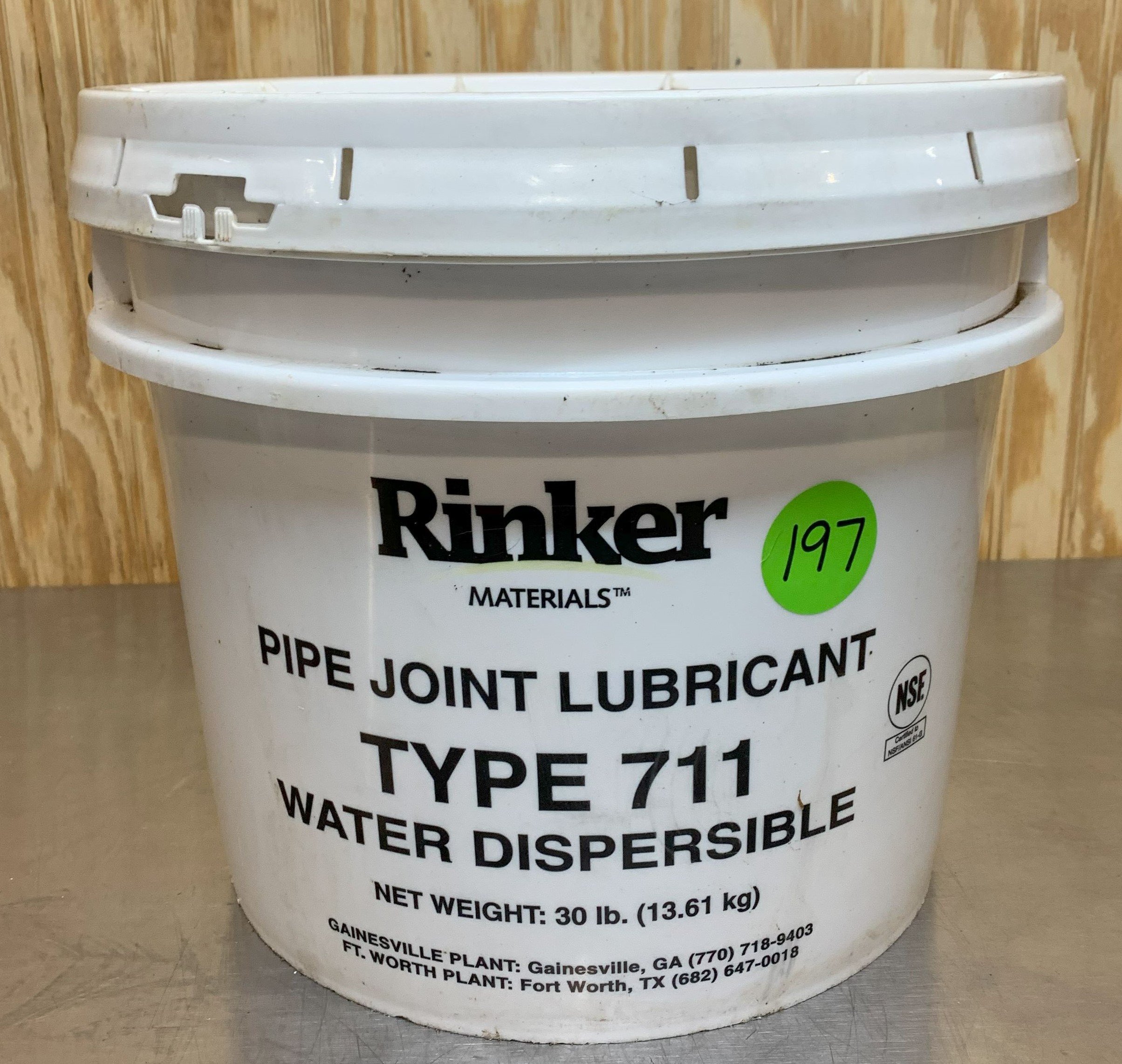 30 Pound Pail of Rinker Pipe Joint Lubricant Type | Proxibid 30 Pound Pail of Rinker Pipe Joint Lubricant Type | Proxibid