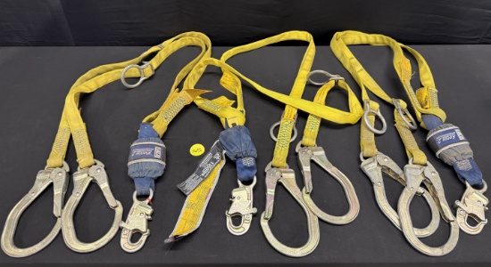 Lot of 3 Total 3M™ DBI-SALA® Force2™ Shock Absorbing Lanyard 6'