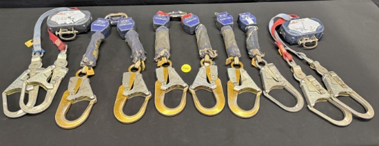 Lot of SALA Nano-Lok Self Retracting Lifelines for Fall Protection & SALA Talon