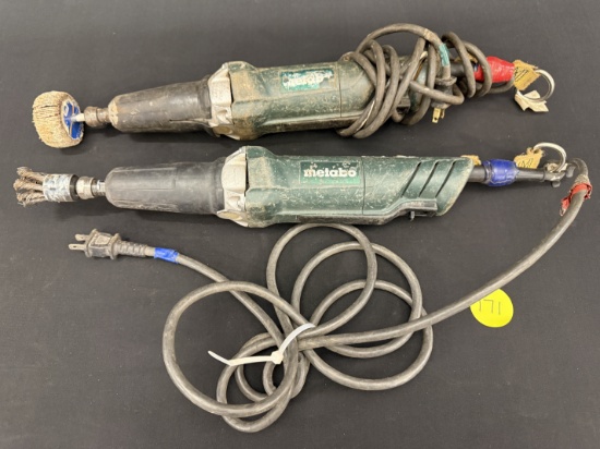 Lot of 2 Total Metabo Die Grinders