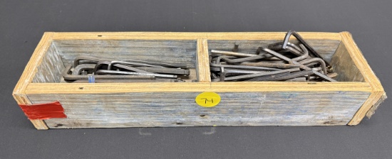 Huge Lot of Assorted Size Allen Keys Allen Wrenches