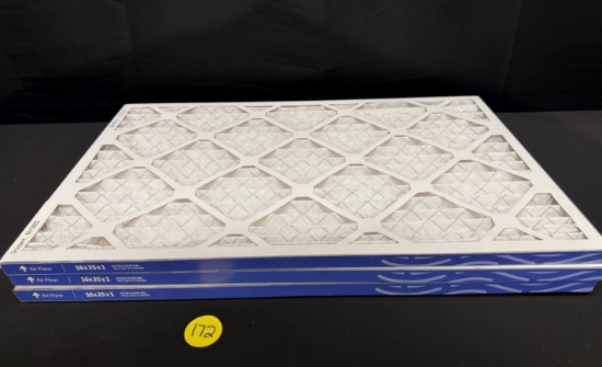 Lot of 3 Total Air Filters- 16x25x1