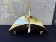 Firewood Holder with Feet and Handle
