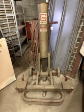 Vintage Gray Porta Matic Air Lift Jack