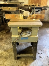 Vintage Jet Wood Shaper Model JWS 18 With Stand and Dayton Motor.