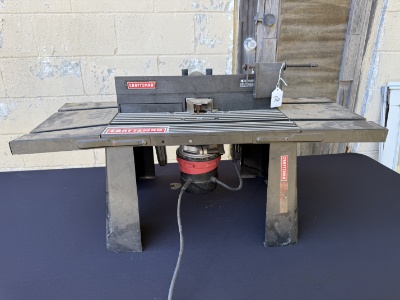 Craftsman 1/2 HP Router and Router Table