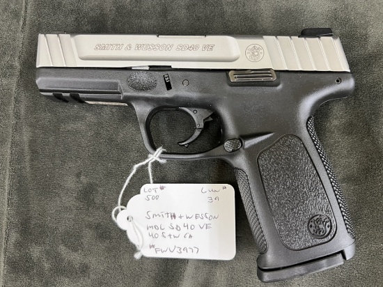 SMITH & WESSON MDL. SD40VE, 40CA.