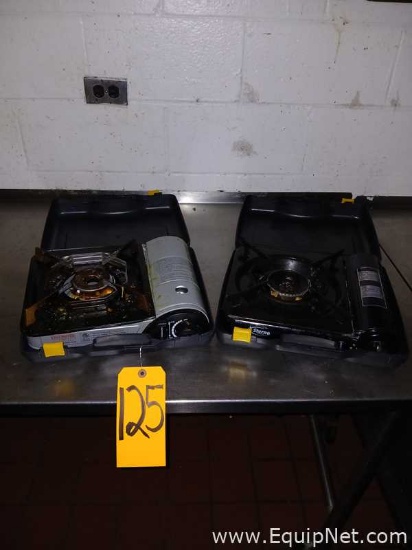 Lot of Two Iwatani Portable Butane Stoves
