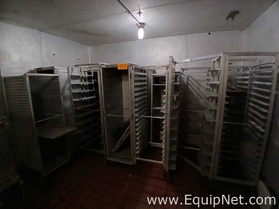 Lot of Twelve Steel Carts
