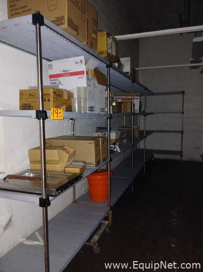 Lot of Four Storage Racks