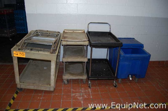 Lot of 4 Carts