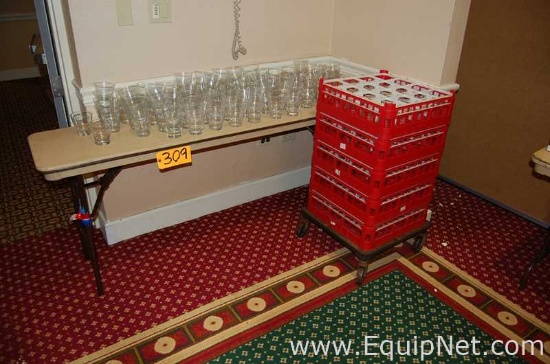Foldable Table/Glassware