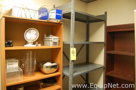 Bookcases and Metal Shelving
