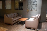 Lot of One Table, Two Couches and Wall Art