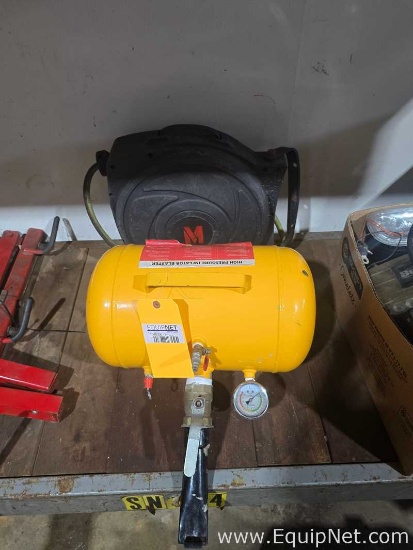 Inflator Blaster And Hose Reel