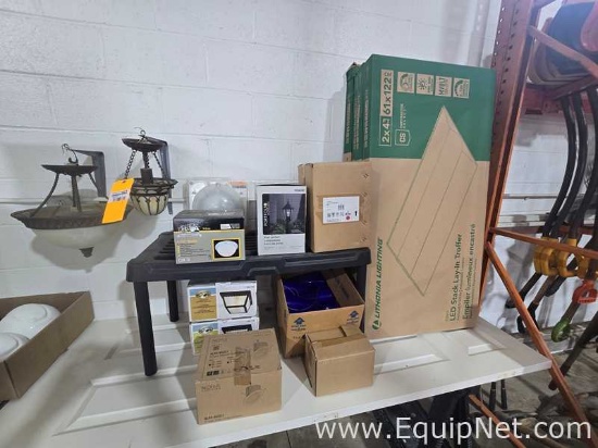 Lot Of Assorted Light Fixtures