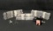 Lionel CTC Lockon, spare parts, 3 Rail 8 Pc Round & 18 Pc Oval Tracks & Allstate Toy Transformer