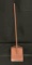 Antique Handmade Painted Red Wooden Grain Shovel
