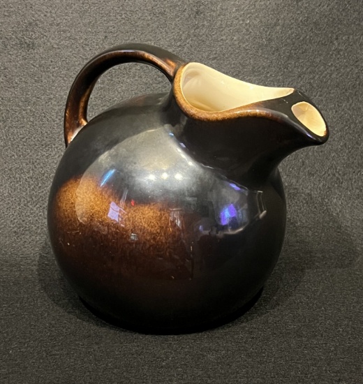 Red Wing Metallic Brown Ball Pitcher