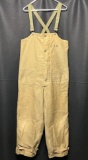 US Navy Insulated Bibs and Gold US Navy Buttons