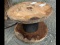 Wooden Spool with Fiber