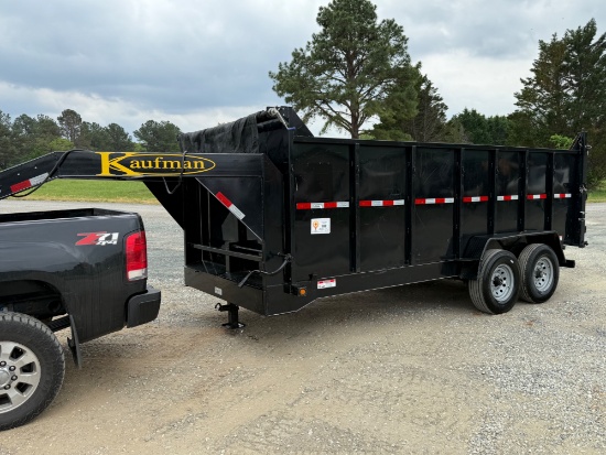 2025 Kaufman 16ft Dump Trailer
