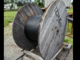 Wooden Spool with Fiber