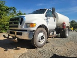 2008 Ford F750 Water Tanker Truck