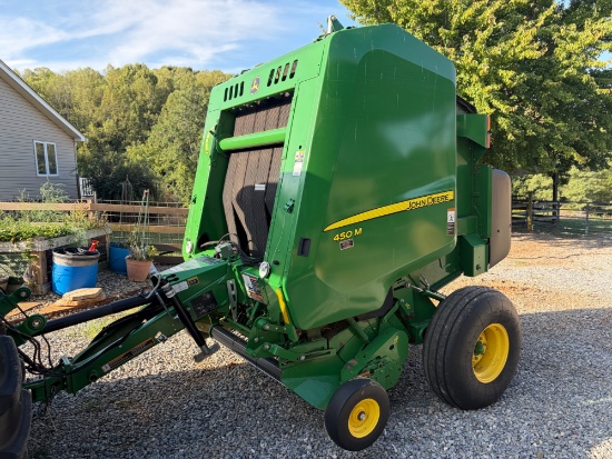 2020 John Deere 450M Round Baler