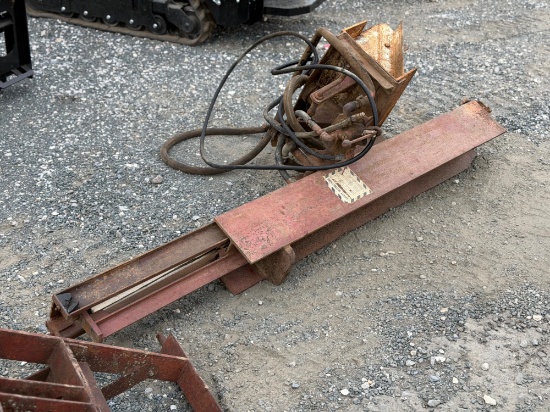 3PT Shaver HD8 Hydraulic Post Driver