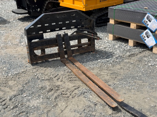 60 Inch Hydraulic Skidsteer Forks