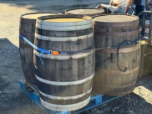 50 Gallon Whiskey Barrel