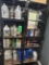Cage,cleaning Supplies And Spray Paint