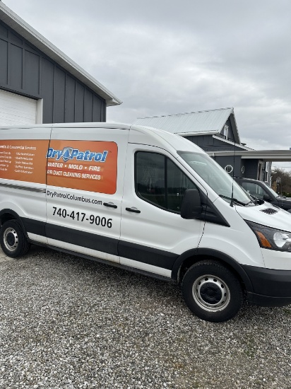 "2019 Ford Transit Van Medium Roof W/sliding Side Door W/lwb Van 3d