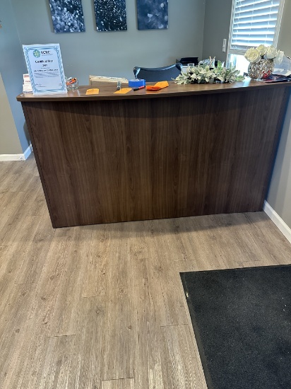 Reception Desk And Chair