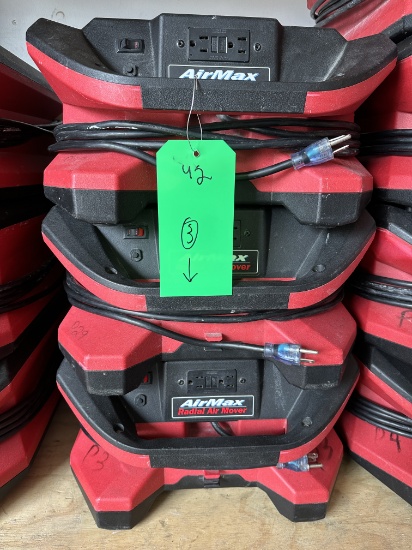 3 Phoneix Radial Air Movers