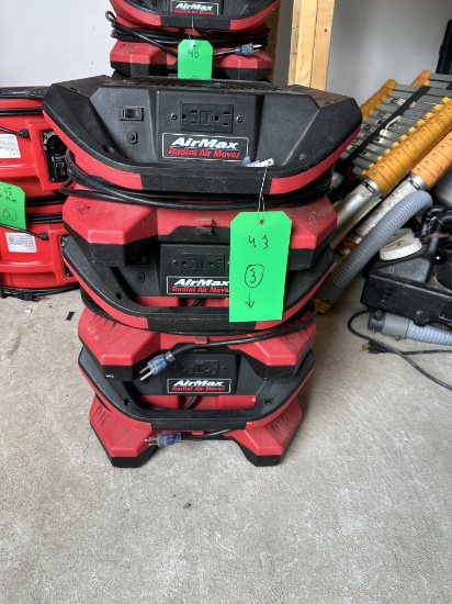 3 Phoneix Radial Air Movers