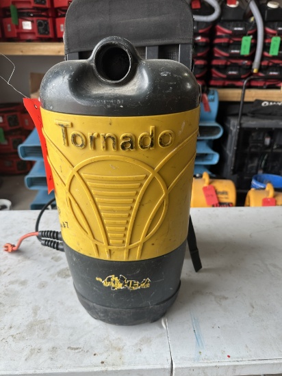 Tornado Pac-vac Aircomfort Backpack Vacuum