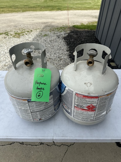 (2) Propane Tanks