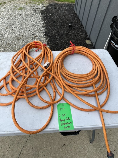 (2) Heavy Duty Extension Cords