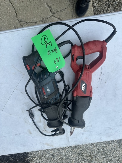 (2) Recipocating Saw