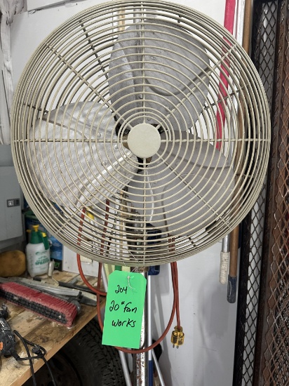 20" Fan On Stand