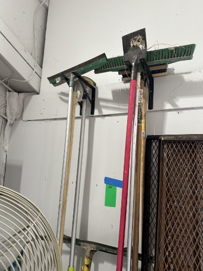 Squeegie And Brooms