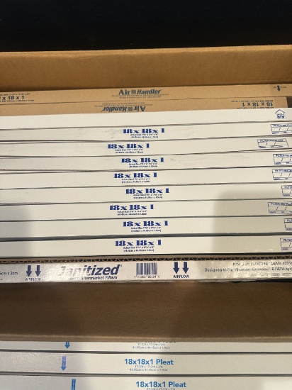 Box Of 18x18x1 Filters