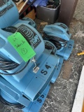 (4) Dri-eaz Sahara Pro Turbo Dryer Air Movers