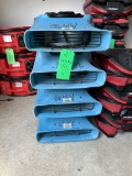 4 Dri-eaz Velo Pro Air Movers