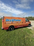 2014 Chevrolet Express 3500 Cargo Carpet Extration Van Cleanco Compact 47