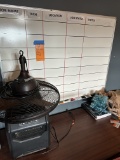 Fan,space Heater And White Board