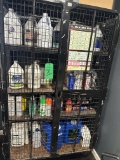 Cage,cleaning Supplies And Spray Paint