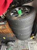 (4) Gmc Rims With Tires
